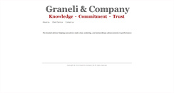 Desktop Screenshot of graneli.com